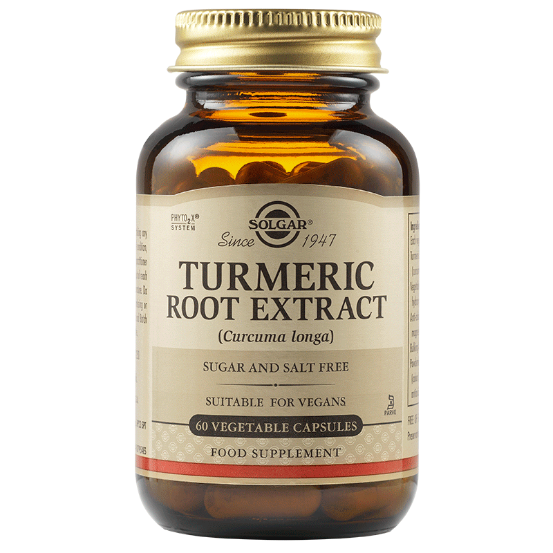 Turmeric Root Extract, Capsule Vegetale Solgar